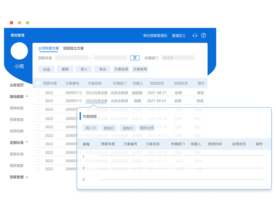 成本管理系統(tǒng)