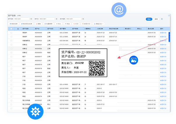 資產(chǎn)檔案管理